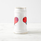 Broken Heart Stein Bierglas (Mittel)