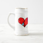 Broken Heart Stein Bierglas (Links)