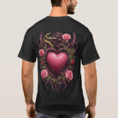 Broken 💔 Heart 💔 T-Shirt (Rückseite)