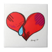 Broken Heart Tile Fliese (Vorderseite)