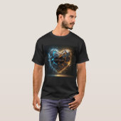 Broken Heart United24 Ukraine Support T - Shirt (Vorne ganz)