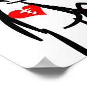 Broken Heart Valentine  Poster (Ecke)