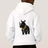 Broken Hearted Boss Rhino Hoodie (Rückseite)