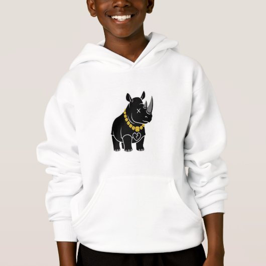 Broken Hearted Boss Rhino Hoodie (Vorderseite)