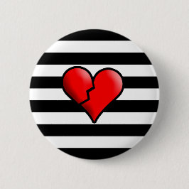 Broken Hearted Button