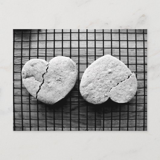 Broken Hearts Postkarte (Vorderseite)