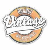 Broken Hill australia Vintages Logo. Aufkleber (Vorderseite)