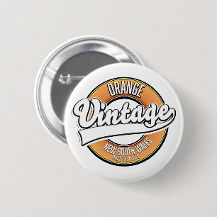 Broken Hill australia Vintages Logo. Button