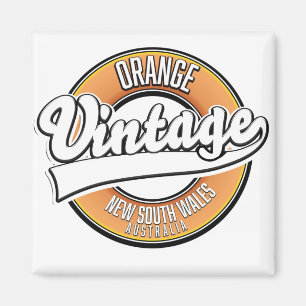 Broken Hill australia Vintages Logo. Magnet