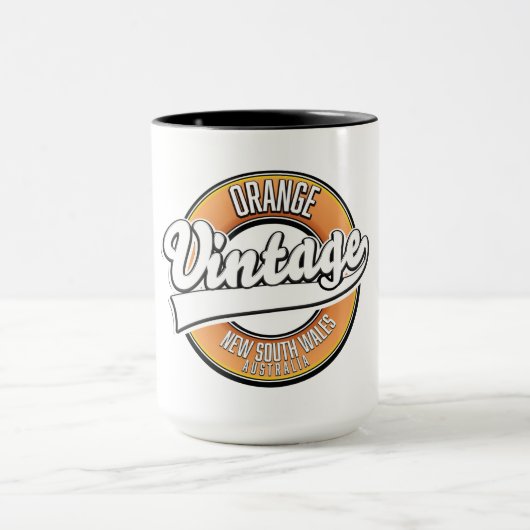 Broken Hill australia Vintages Logo. Tasse (Zentrum)
