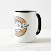 Broken Hill australia Vintages Logo. Tasse (VorderseiteRechts)