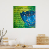 "Broken in Beauty" Affirmation Poster (Matte) (Küche)