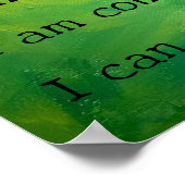 "Broken in Beauty" Affirmation Poster (Matte) (Ecke)