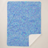 Broken Kaleidoscope Sherpa Blanket Sherpadecke (Vorderseite)