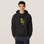 Broken Leg For Kids Dino Broke Ankle Foot Hoodie (Vorne ganz)