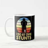 Broken Leg Injury Ankle Knee Funny Get Well bald G Kaffeetasse (Links)