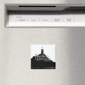 Broken Lighthouse Pictures Magnet Regular - Square (In Situ (Geschirrspüler))