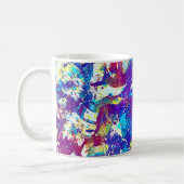 Broken Mood Ring Serie Nr. 1 – Gebrochenes Spektru Kaffeetasse (Links)
