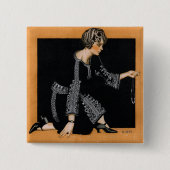 Broken Pearl Necklace Button (Vorderseite)