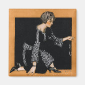 Broken Pearl Necklace Magnet (Vorne)