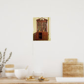 Broken pedimensional bureau bookcase poster (Küche)