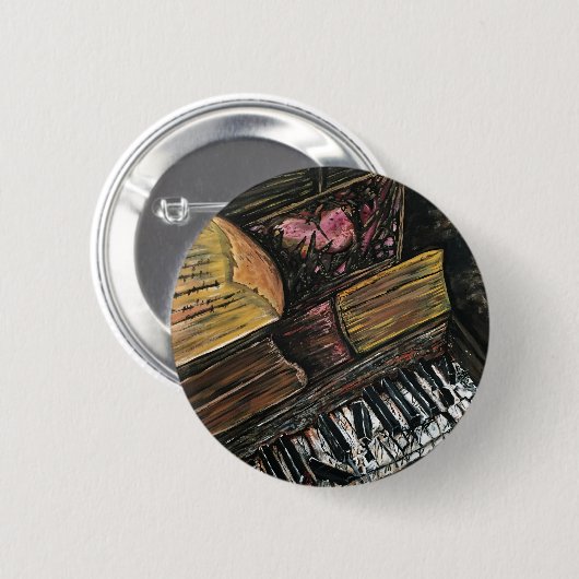 Broken Piano Button (Vorne & Hinten)