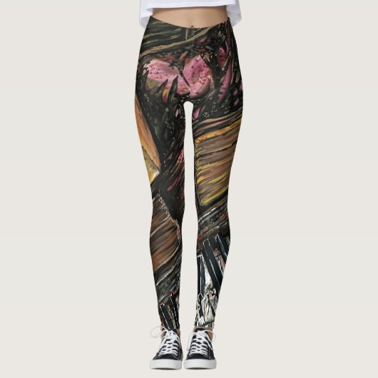 Broken Piano Leggings (Vorderseite)