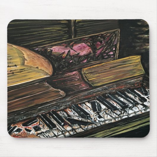 Broken Piano Mousepad (Vorne)