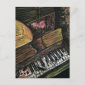 Broken Piano Postkarte (Vorderseite)