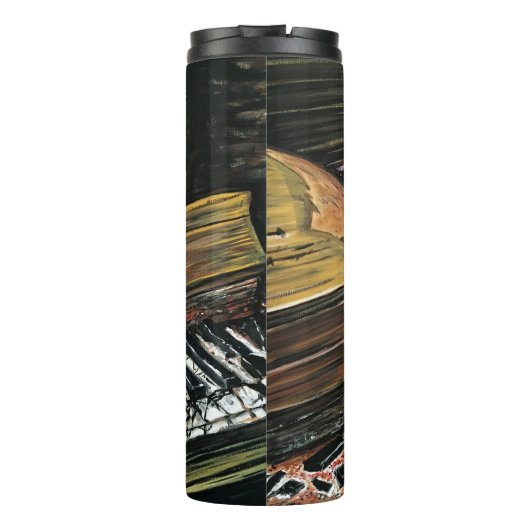 Broken Piano Thermosbecher (Rückseite)