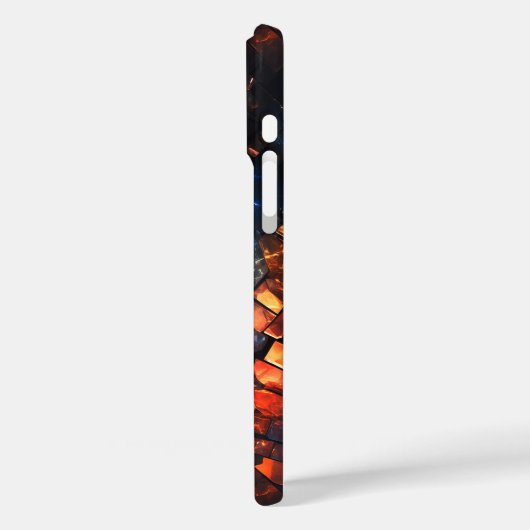 Broken Pieces Phone Case (Rückseite / Links)