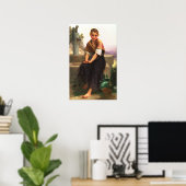 Broken Pitcher William-Adolphe Bouguereau Leinwand Poster (Heimbüro)