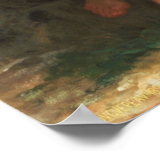 Broken Pitcher William-Adolphe Bouguereau Leinwand Poster (Ecke)