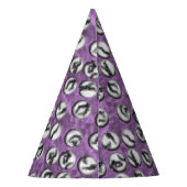 Broken Polka Dot Party Hat Partyhütchen (Rückseite)