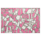 BROKEN POP rosa Stoff (Fat Quarter (45,7 x 55,9 cm))