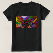 Broken Portrait T-Shirt (Design Rückseite)