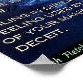 Broken Promise Poster (Ecke)