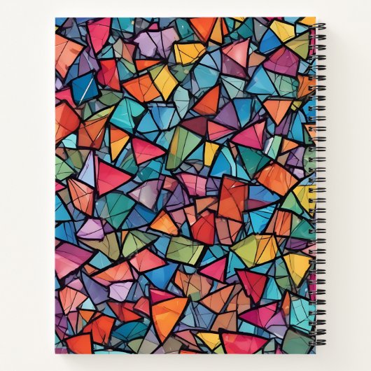 Broken Rainbow Notizblock (Rückseite)