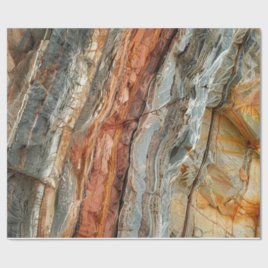 Broken Rock Geschenkpapier (Flach)