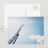 Broken Rollercoaster Postkarte (Vorne/Hinten)