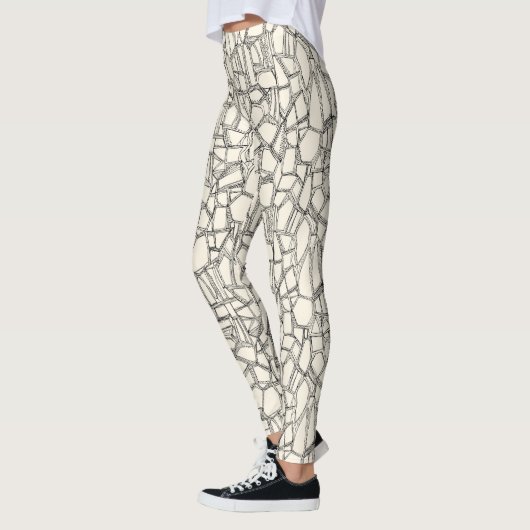 BROKEN schwarz Leggings (Links)