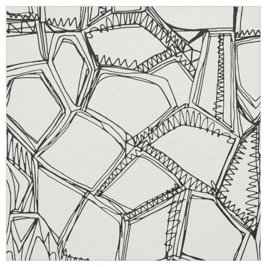 BROKEN schwarz Stoff (Muster)