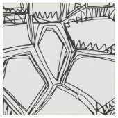 BROKEN schwarz Stoff (Nahaufnahme)