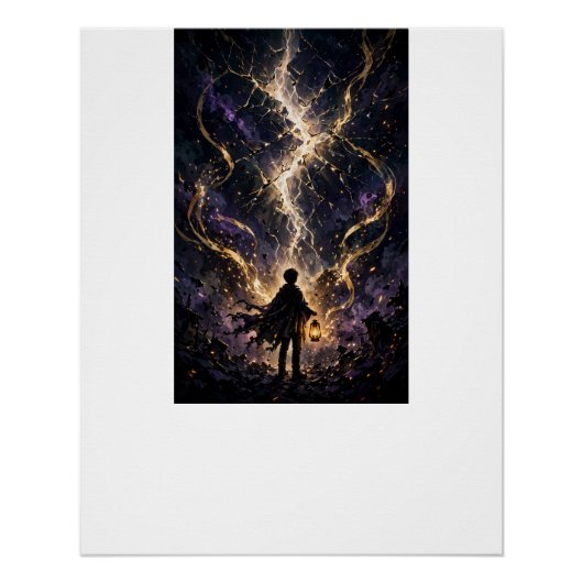 Broken Sky Lamplighter — Kunstposter Poster (Vorderseite)