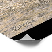 Broken Teacup Hovering Poster (Ecke)