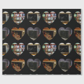 Broken Television isStuffEnough Wrapping Paper Geschenkpapier (Flach)