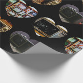 Broken Television isStuffEnough Wrapping Paper Geschenkpapier (Ecke)