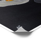 Broken Then Fried Painting by Alfred Fox Poster (Ecke)