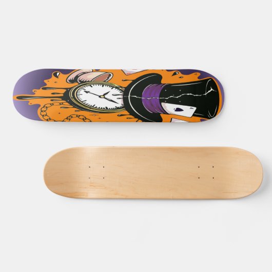 Broken Time Mad Hatter Skateboard (Horizontal)