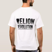 Broken Wall Rebellion Protest Graphic Illustration T-Shirt (Rückseite)